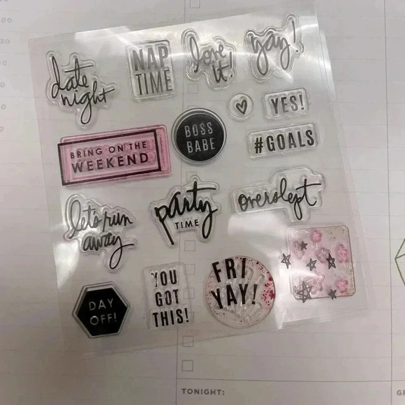 [Heidi Swapp] Planner/Journal Stamps - Picture 1 of 3